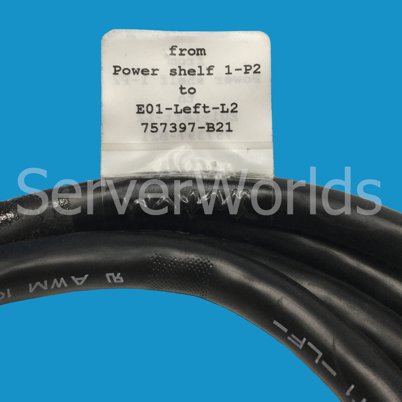 HP 757397-B21 Apollo 6000 1168mm Power Shelf Cable 726228-002