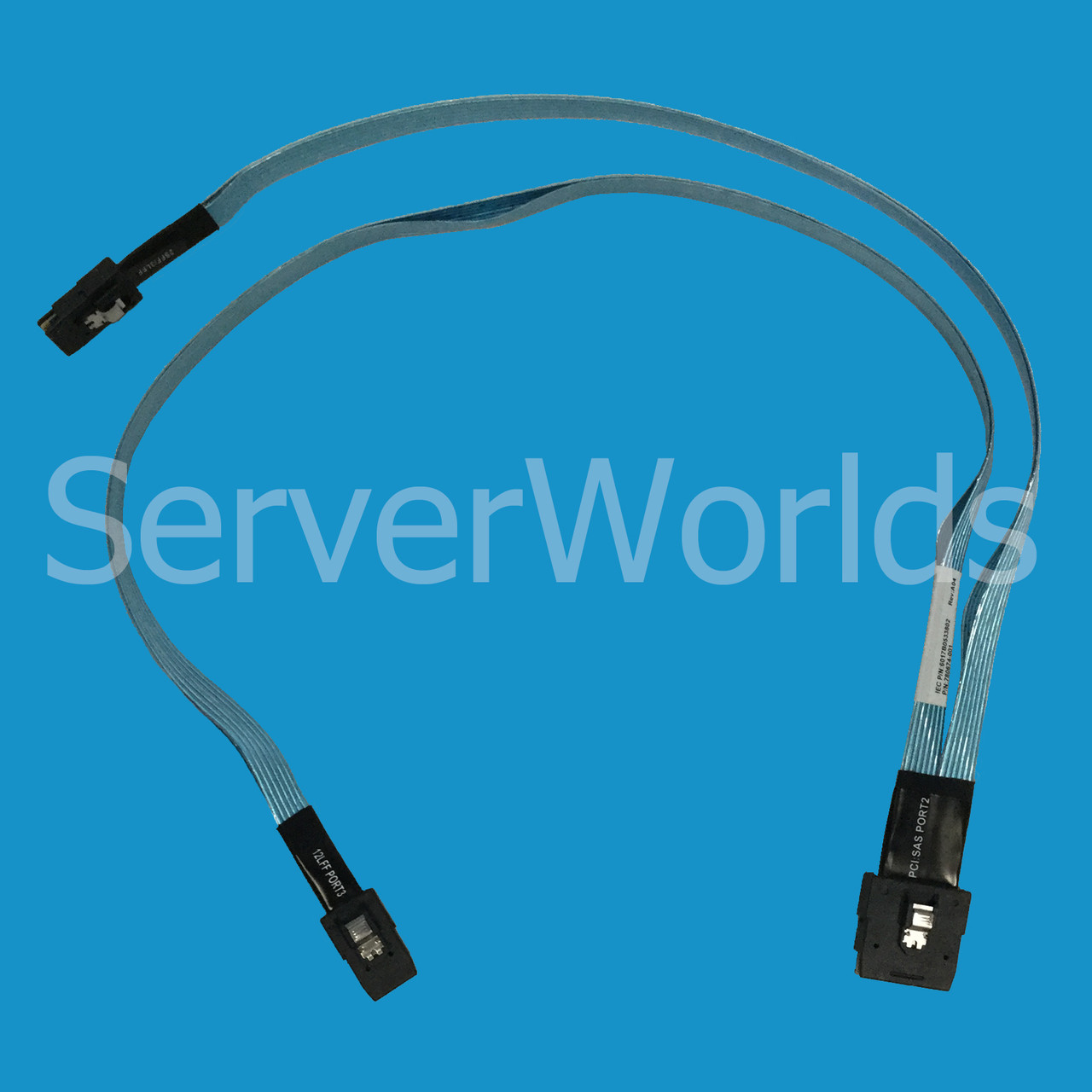 HP 780674-001 double sas to mini sas cable 783007-B21