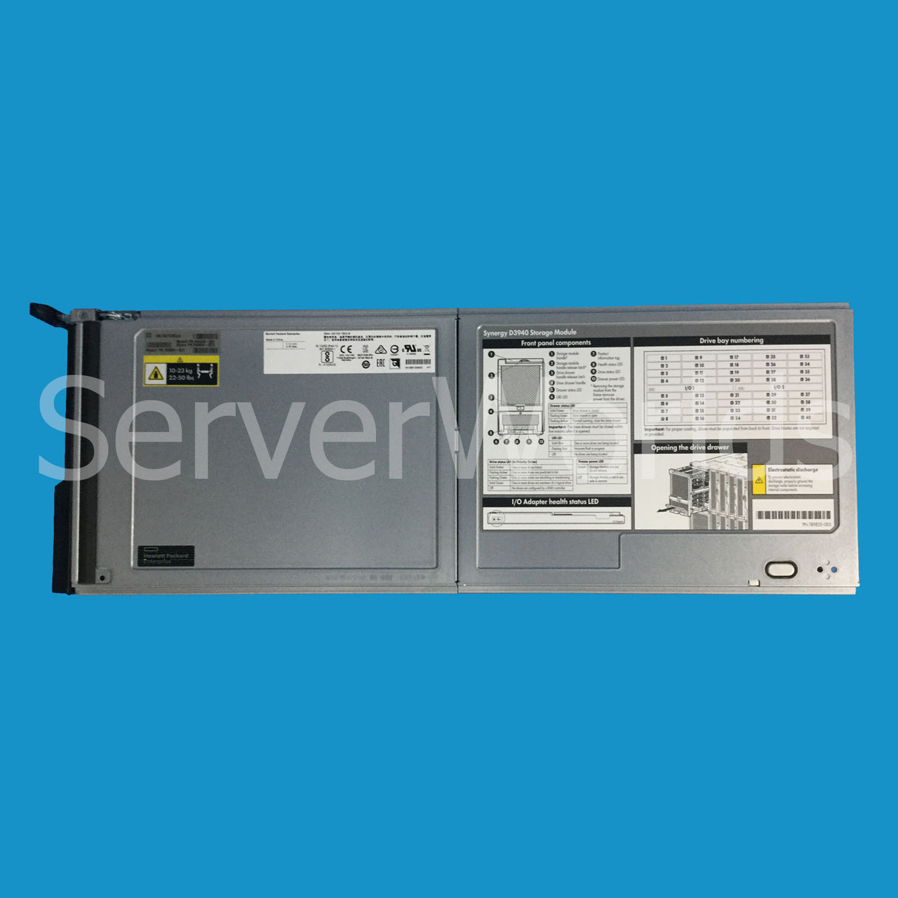 HPe 755984-B21 Synergy D3940 40 Drive SFF 12G Storage Module 