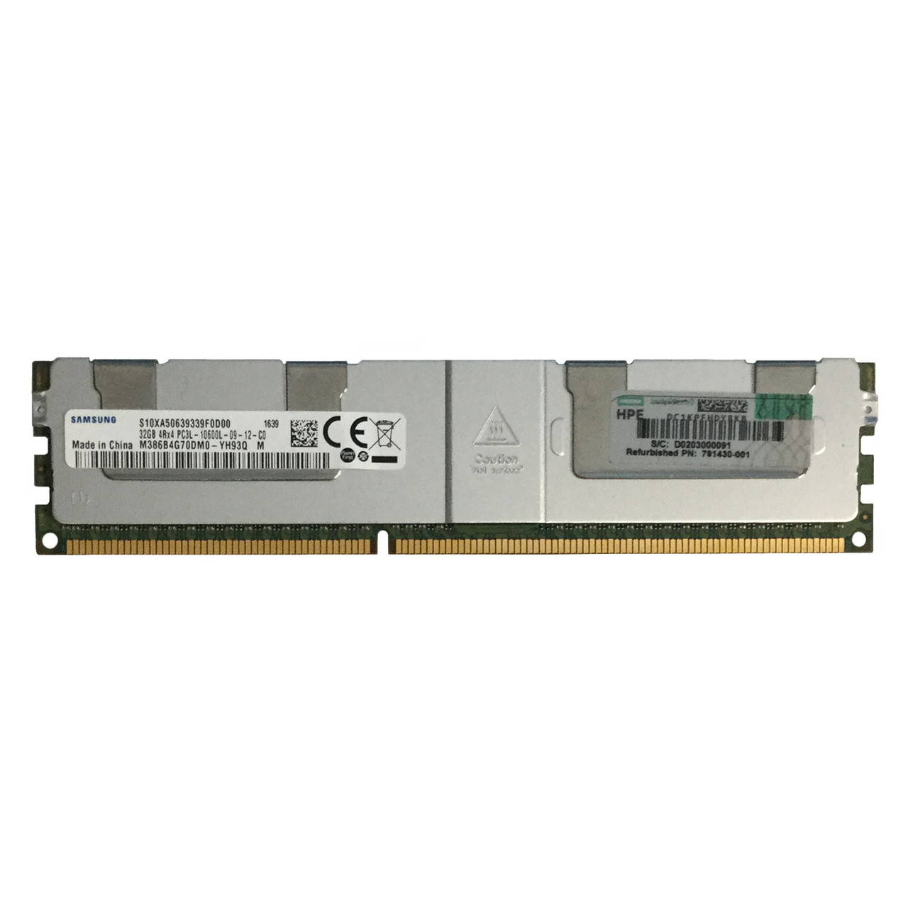 HP 791430-001 32GB PC3L-10600L LRDIMM Memory Module 