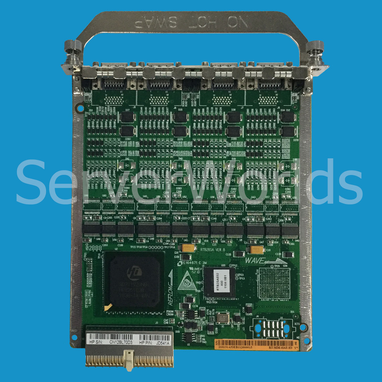 HP JD541A MSR 4 Port Enhanced Serial MIM Module