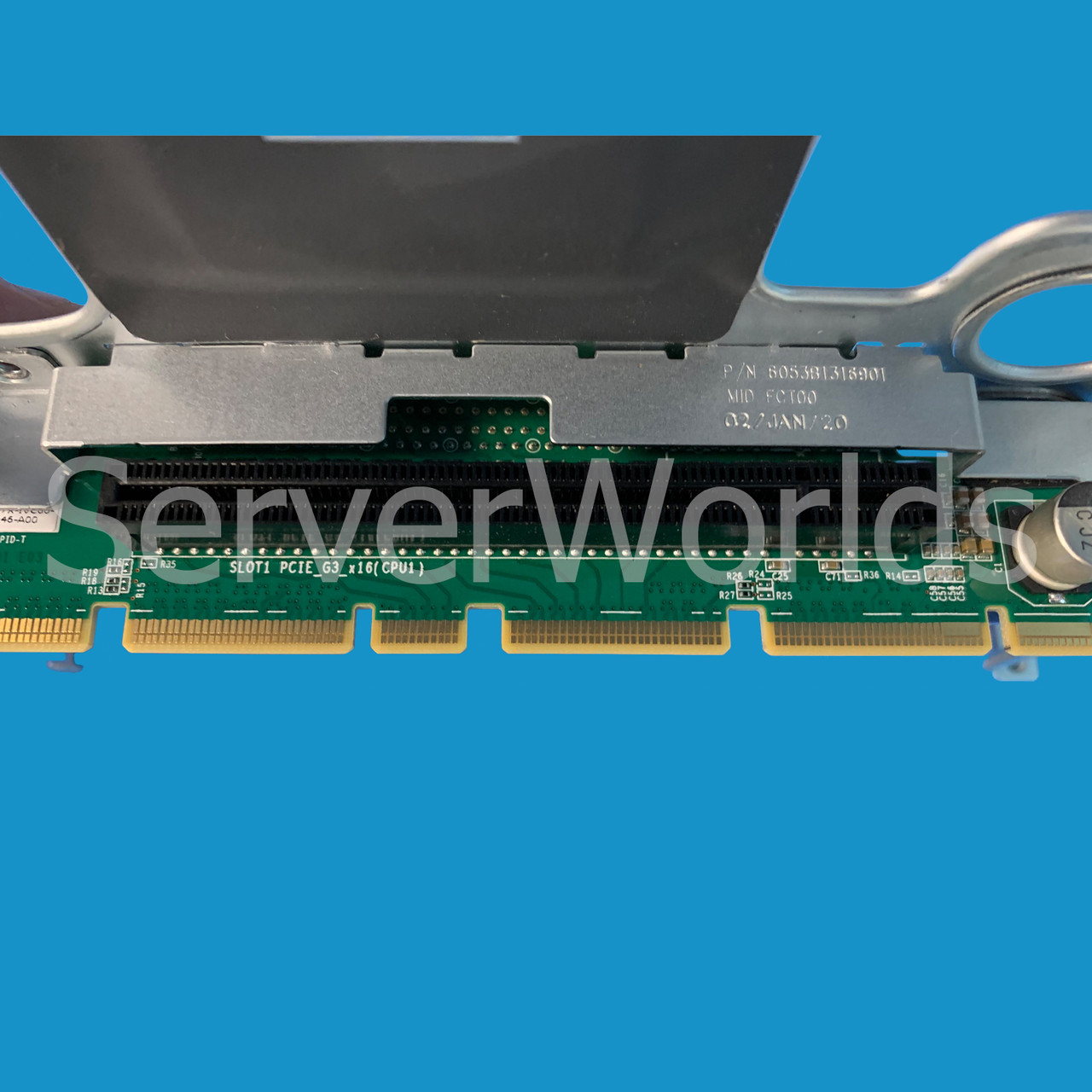 Dell 815DM Poweredge R640 2 x PCIe x16 Riser Assembly