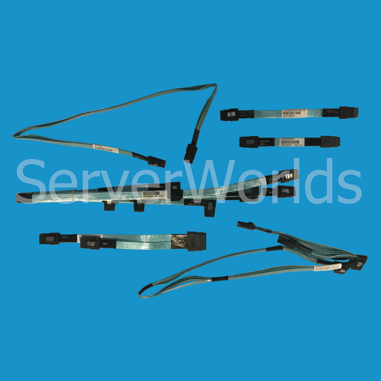 HPe 784629-001 | Mini SAS Cable Kit Set of 6 - Serverworlds