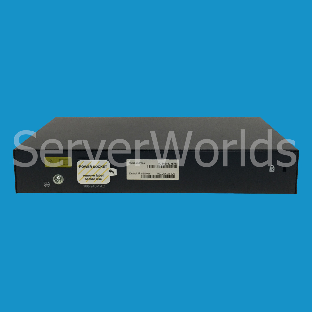 HP JG536A Procurve 1910-8 switch NOB JG536-61001