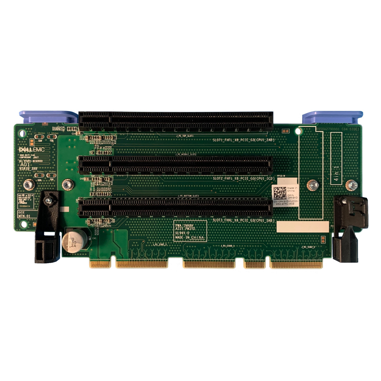 Dell PM3YD Poweredge R740 R740XD 3 x PCIe x8 Riser Board