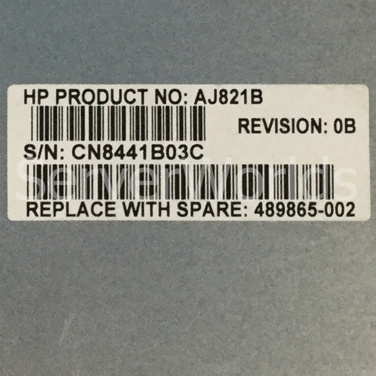 HP 489865-002 B Series 8/24c Brocade San switch AJ821B