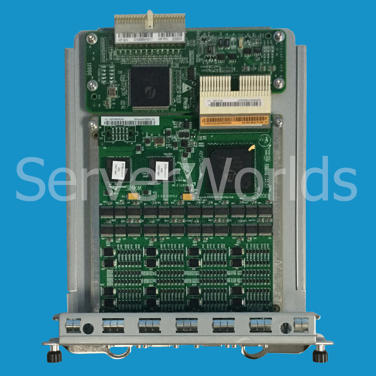 HP JD580A MSR 8-port Serial FIC module