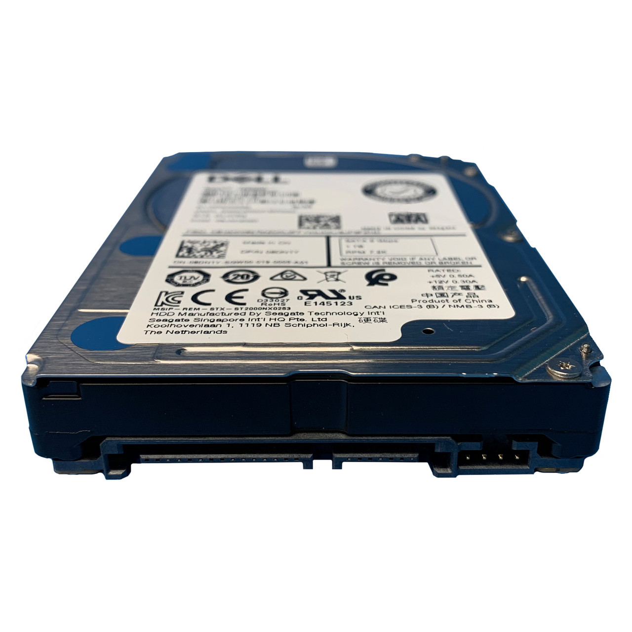 Poweredge R340 R440 R640 R740 1TB SATA 7.2K 6GB 2.5 Hard Drive