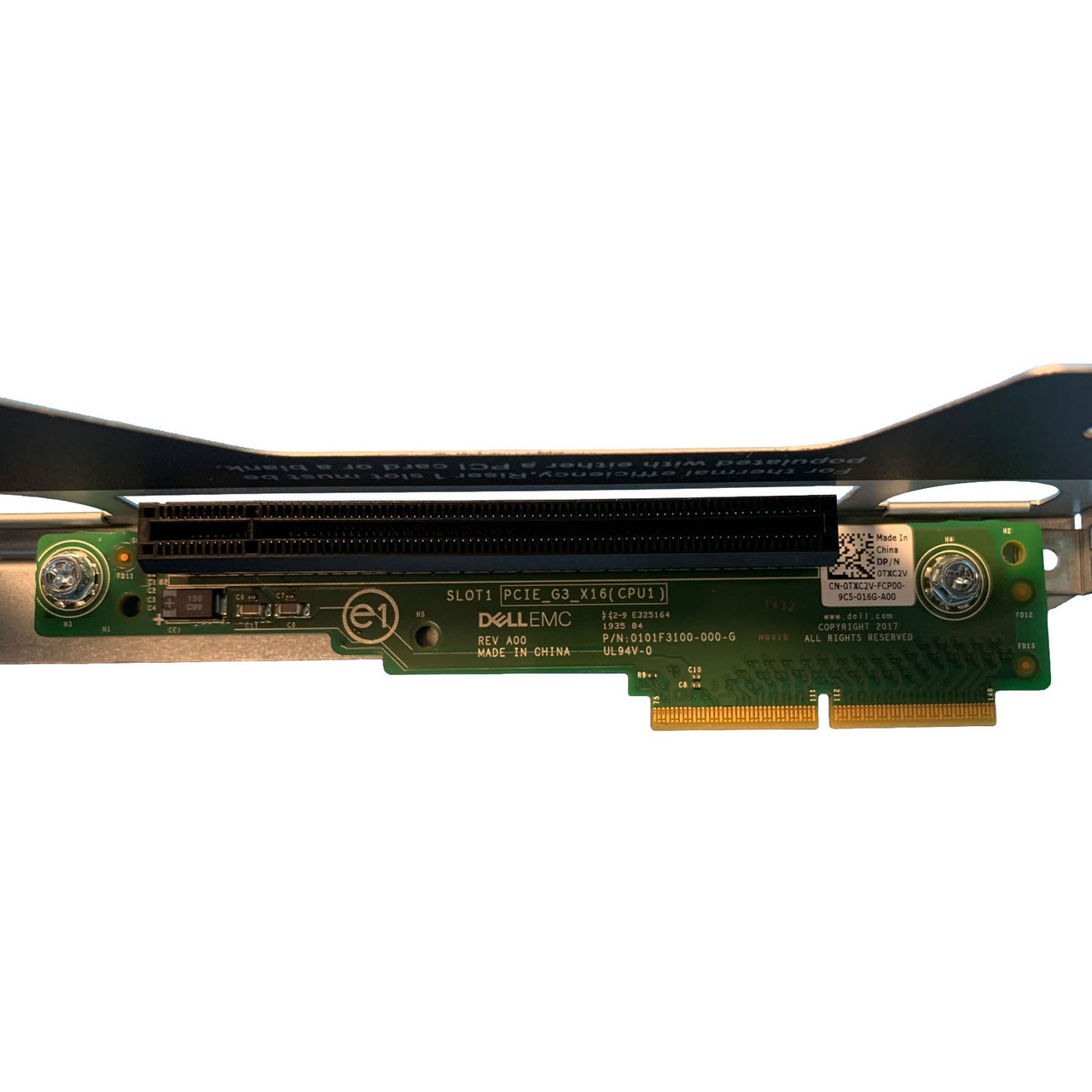 Dell PT9X1 Poweredge R540 2 x LFF Rear Drive Bay Kit