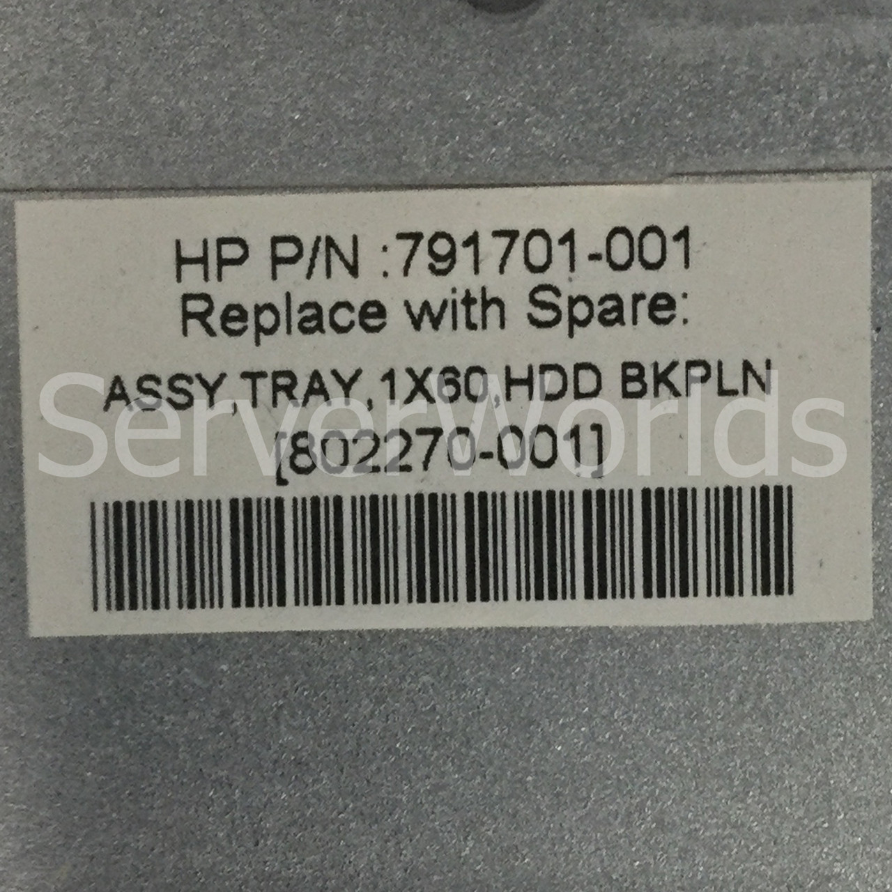HP 802270-001 Apollo 4510 HDD Backplane 791701-001