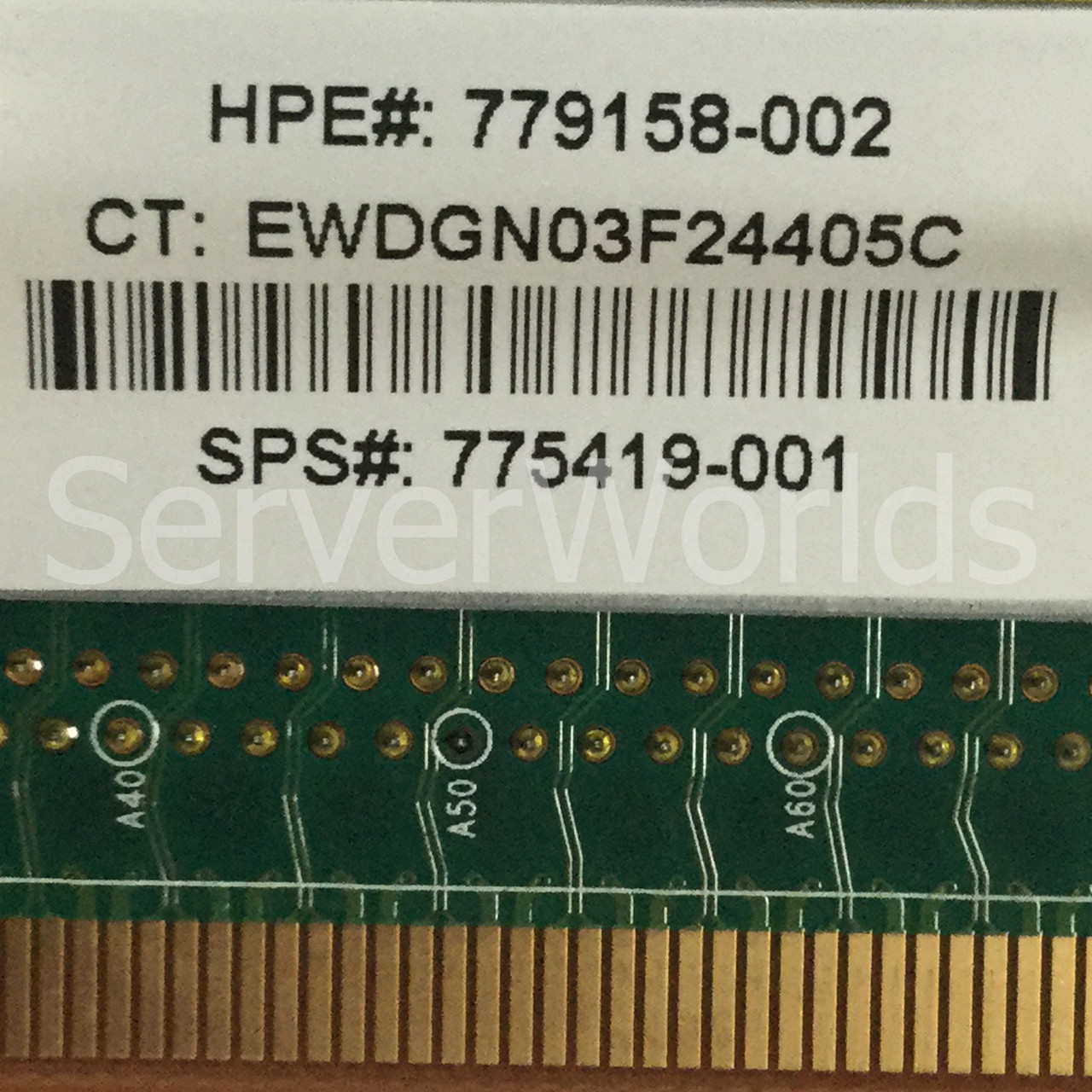 HPe 775419-001 DL360 Gen9 Secondary PCI Riser with bracket 743450-001 