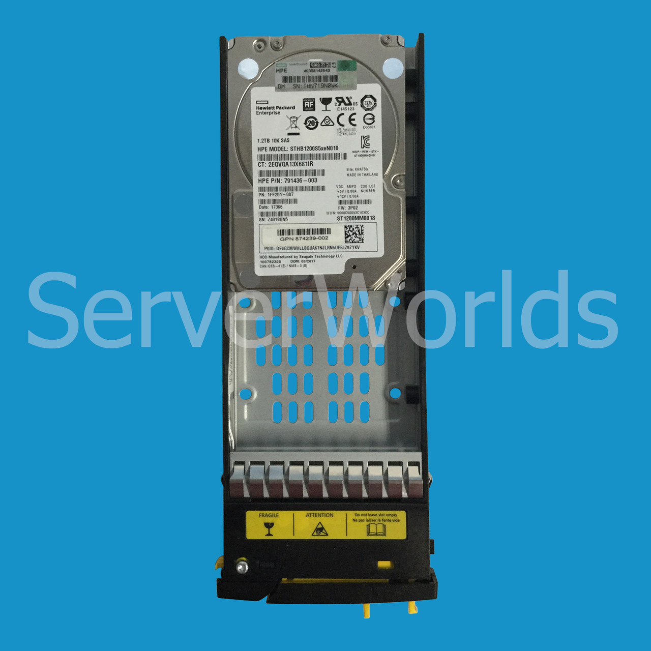 HPe 840459-001 | 3Par 1.2TB 10K SAS - exact | 874239-002