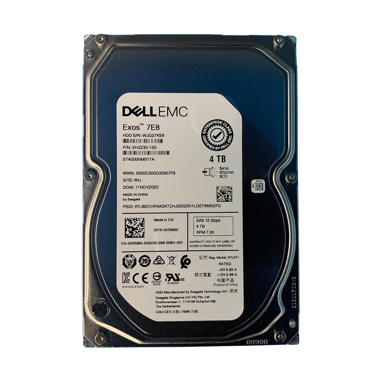 Dell KRM6X | ST4000NM017A | 2HZ230-150 - Serverworlds