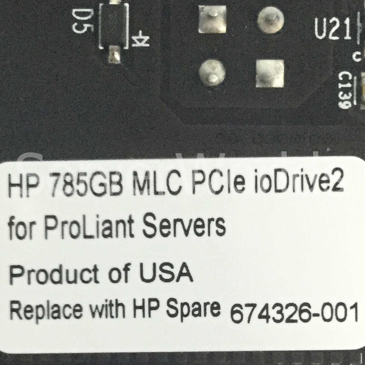 HP 674326-001 785GB ioDrive Accelerator card 673644-B21