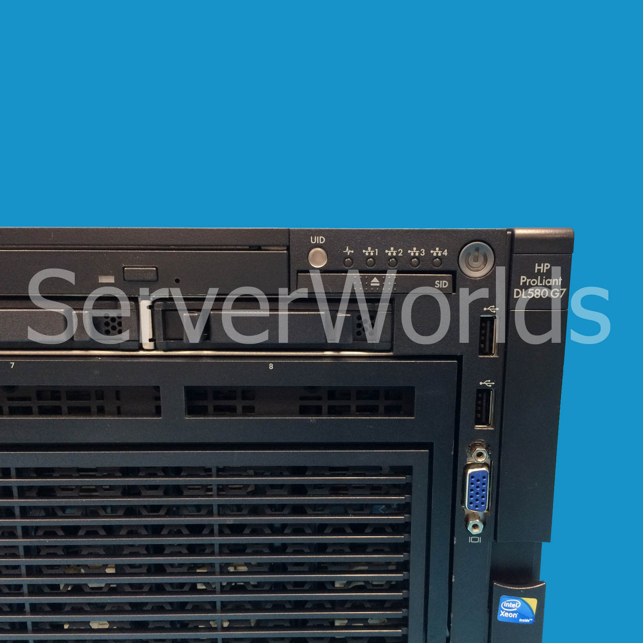 HP DL580 G7 E7 Configure to Order (CTO) Server NC375i 643086-B21