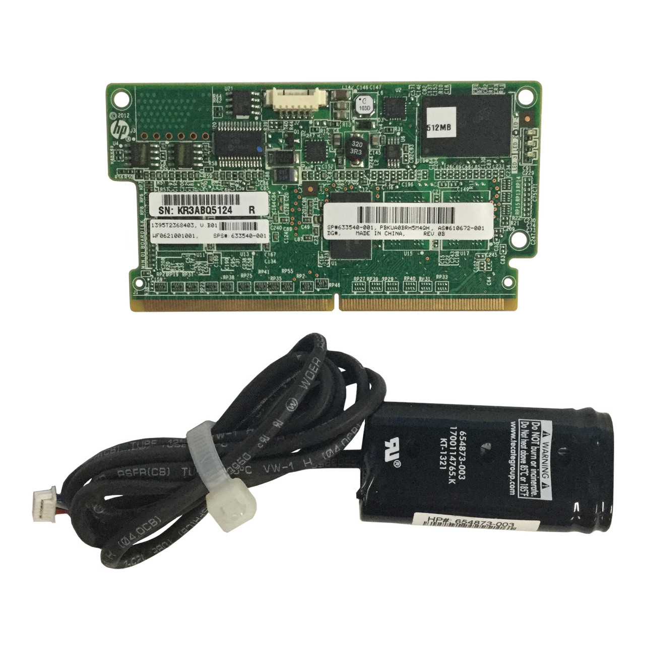 HP 661069-B21 | 512MB Cache module P series | 633540-001 | 610672