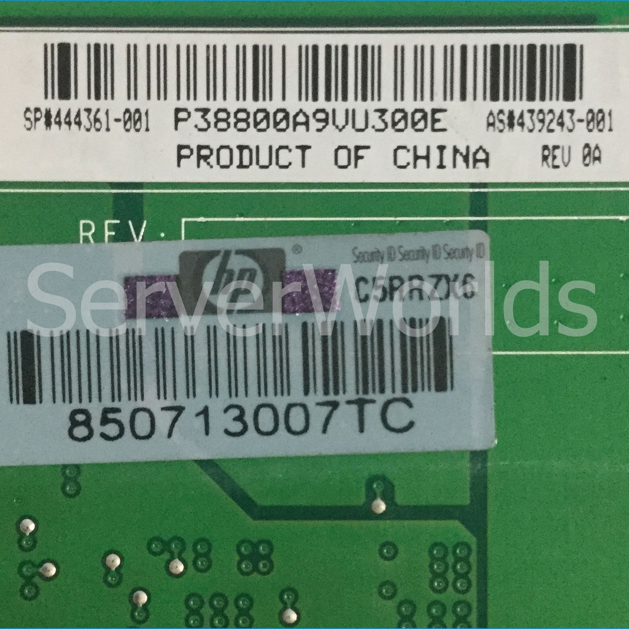 HP 444361-001 xw6600/8600 Memory Riser 439243-001