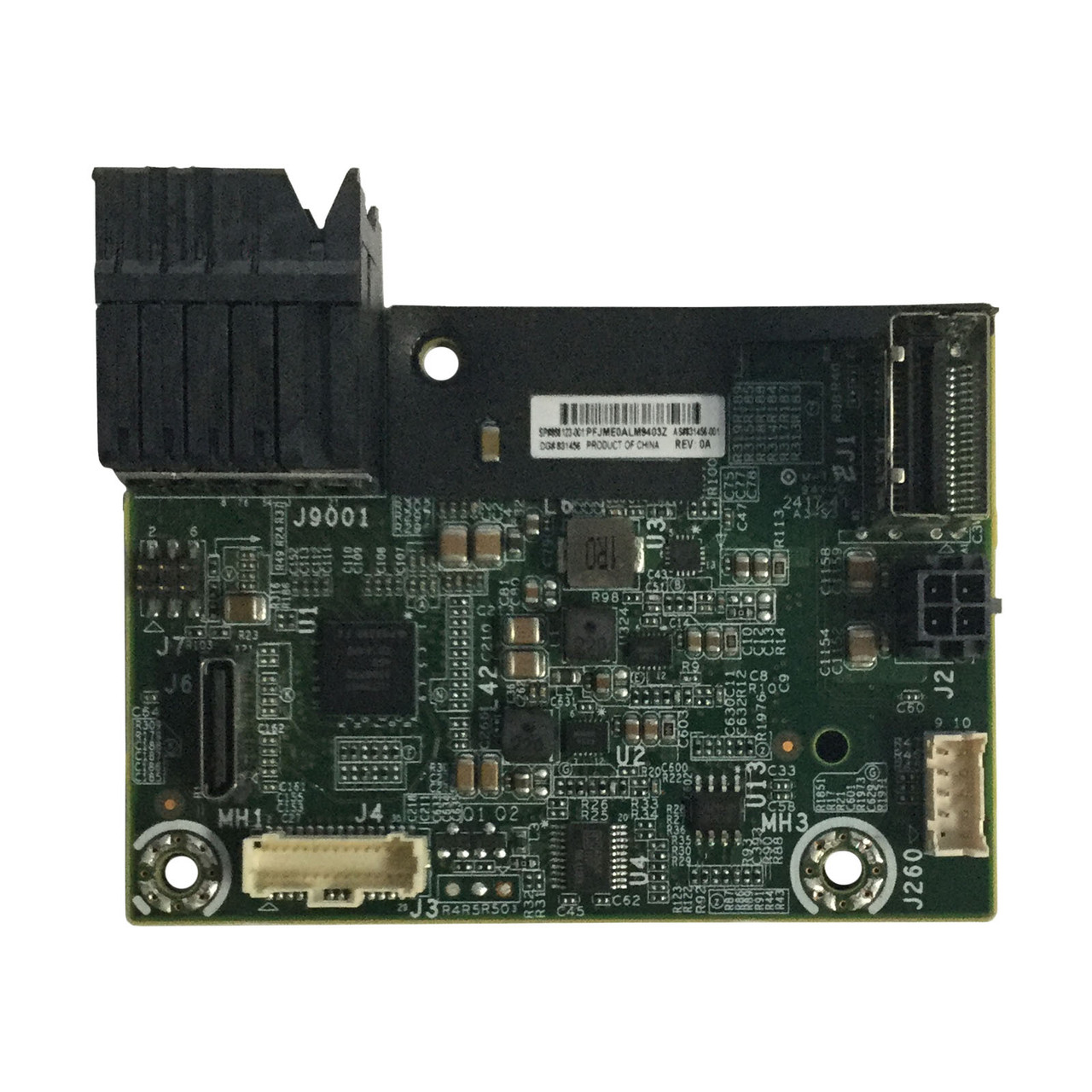 HPe 868123-001 XL260A G9 PCA Rear Pass Thru FC Board 831456-001