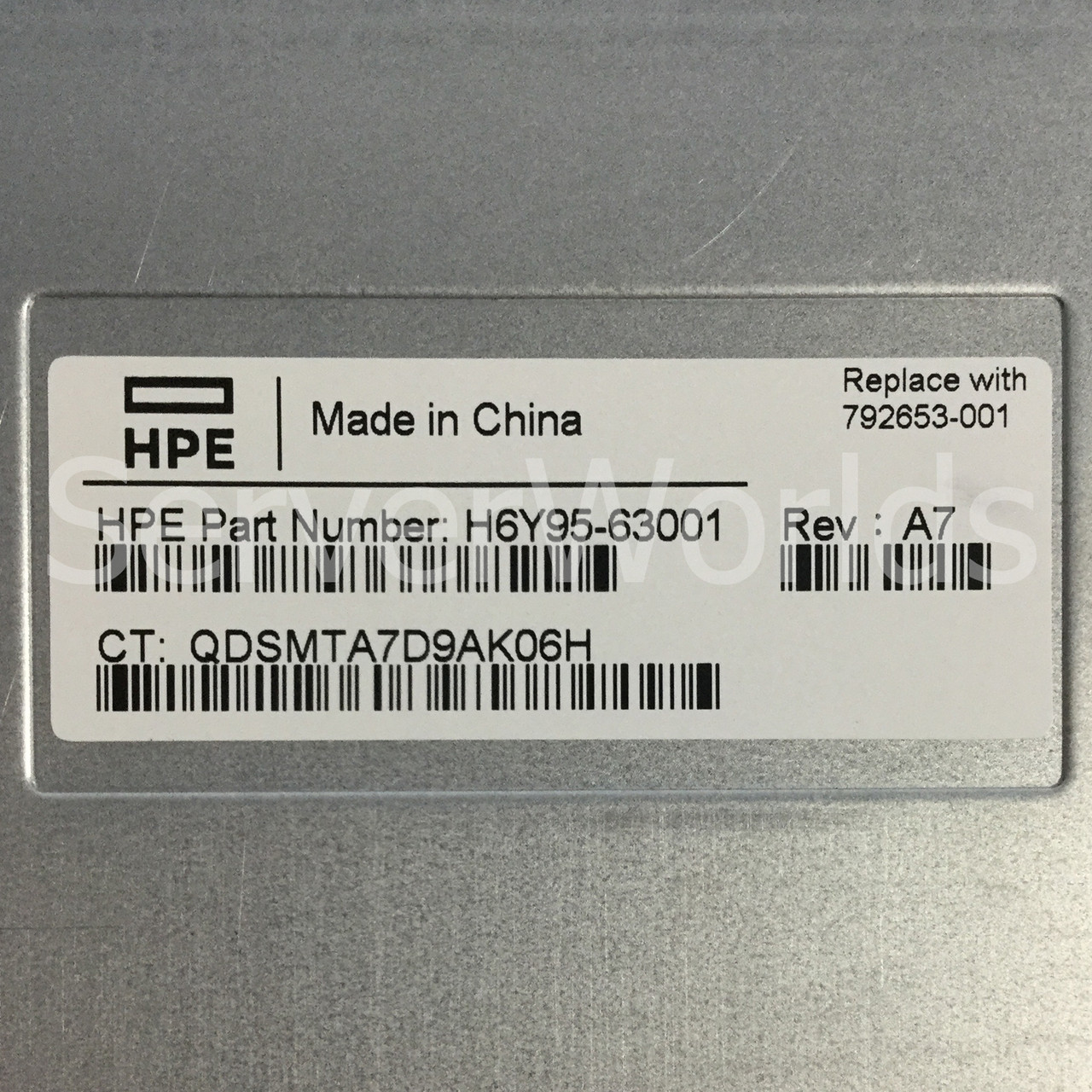 HPe 792653-001 3Par 8400 Controller Assembly H6Y95-63001