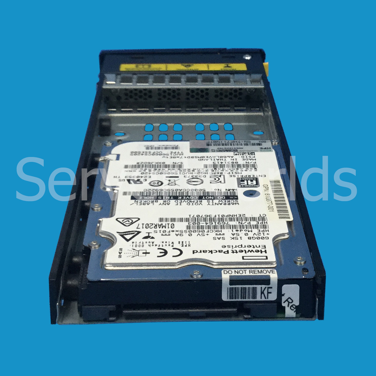 HP 810765-001 3par Storeserv 8000 600GB 15K SAS 2.5" 810877-001 K2P92B