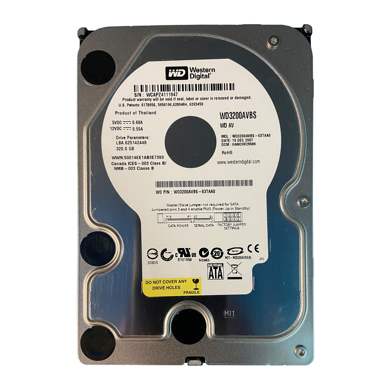Western Digital WD3200AAKX 320GB HDD