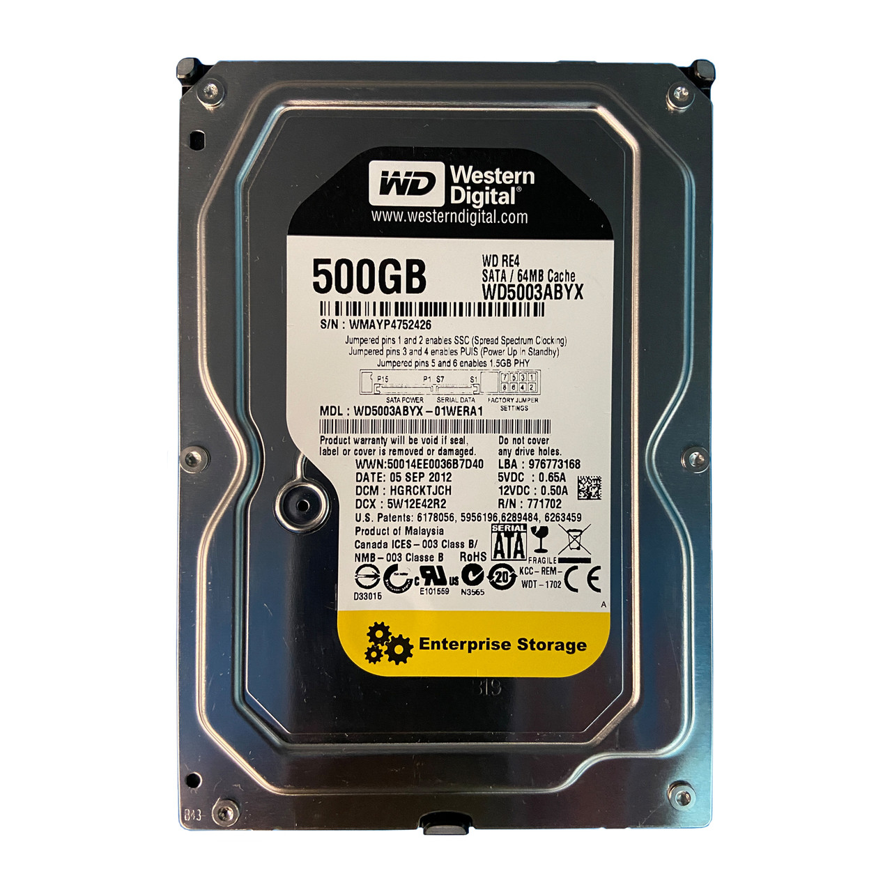 WD5003ABYX 500GB SATA HDD 【公式通販】