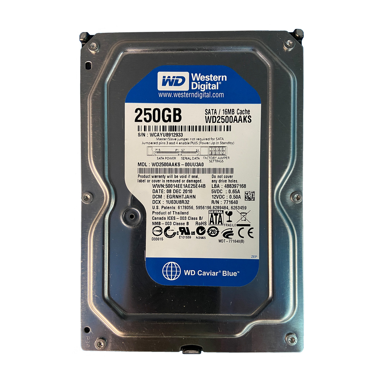 Western Digital WD2500AAKS - Serverworlds