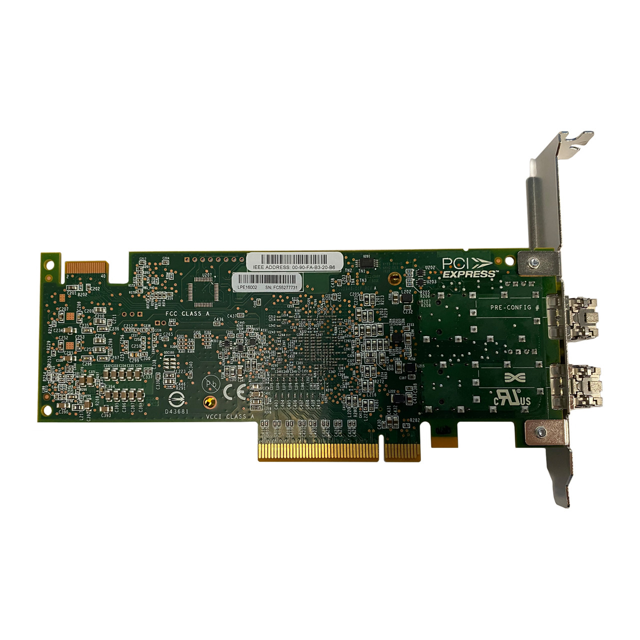 レノボ・ジャパン Emulex 8Gb シングルポート FC HBA(PCI-E) 42D0485 [並行輸入品] 中古】レノボ・ジャパン Emulex 8Gb シングルポート FC HBA(PCI
