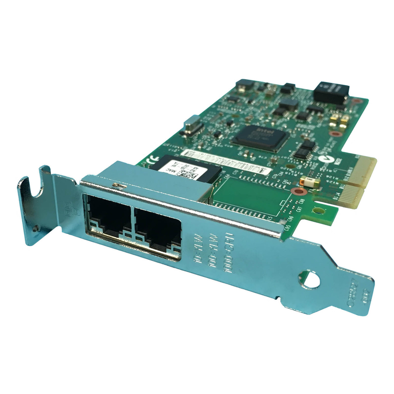Scheda Di Rete Dell I350-T2 Dual Port Gigabit Ethernet PCIe (PN: 0V5XVT) – Testata Grado B - Foto 2