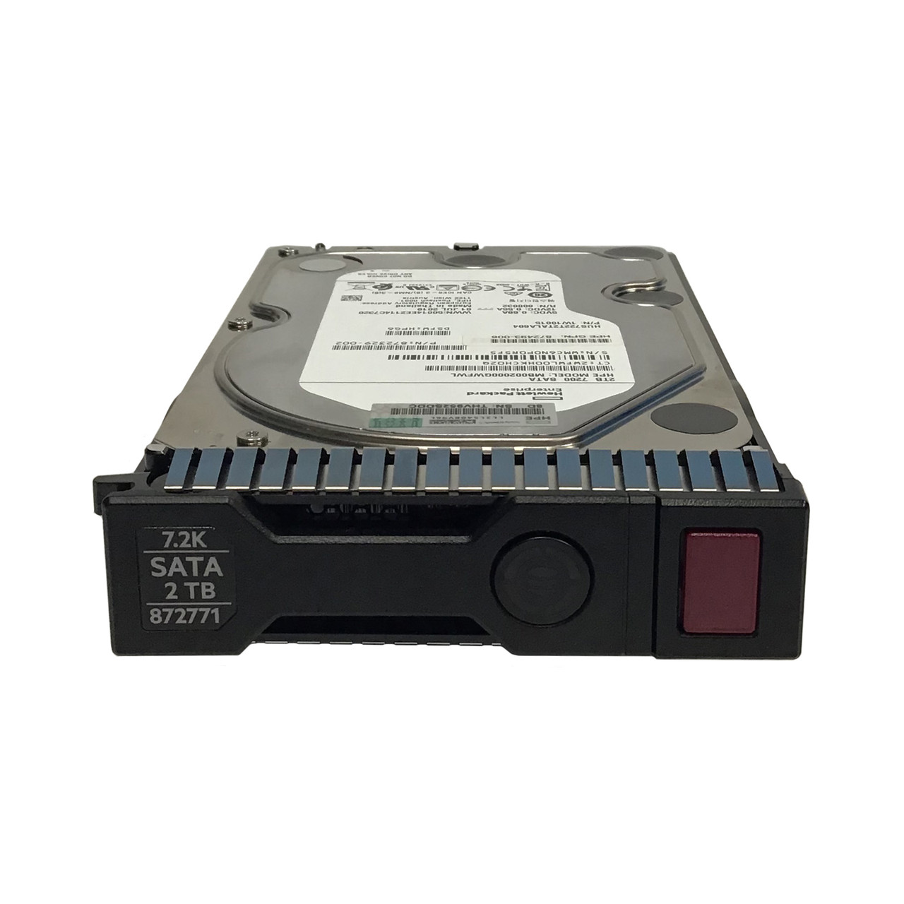 HPe 872771-001 | 2TB 6G 7.2K SATA DS SC 3.5 SATA HDD | 872489-B21 |  871332-002 | 872493-006 | 872329-002 - Serverworlds