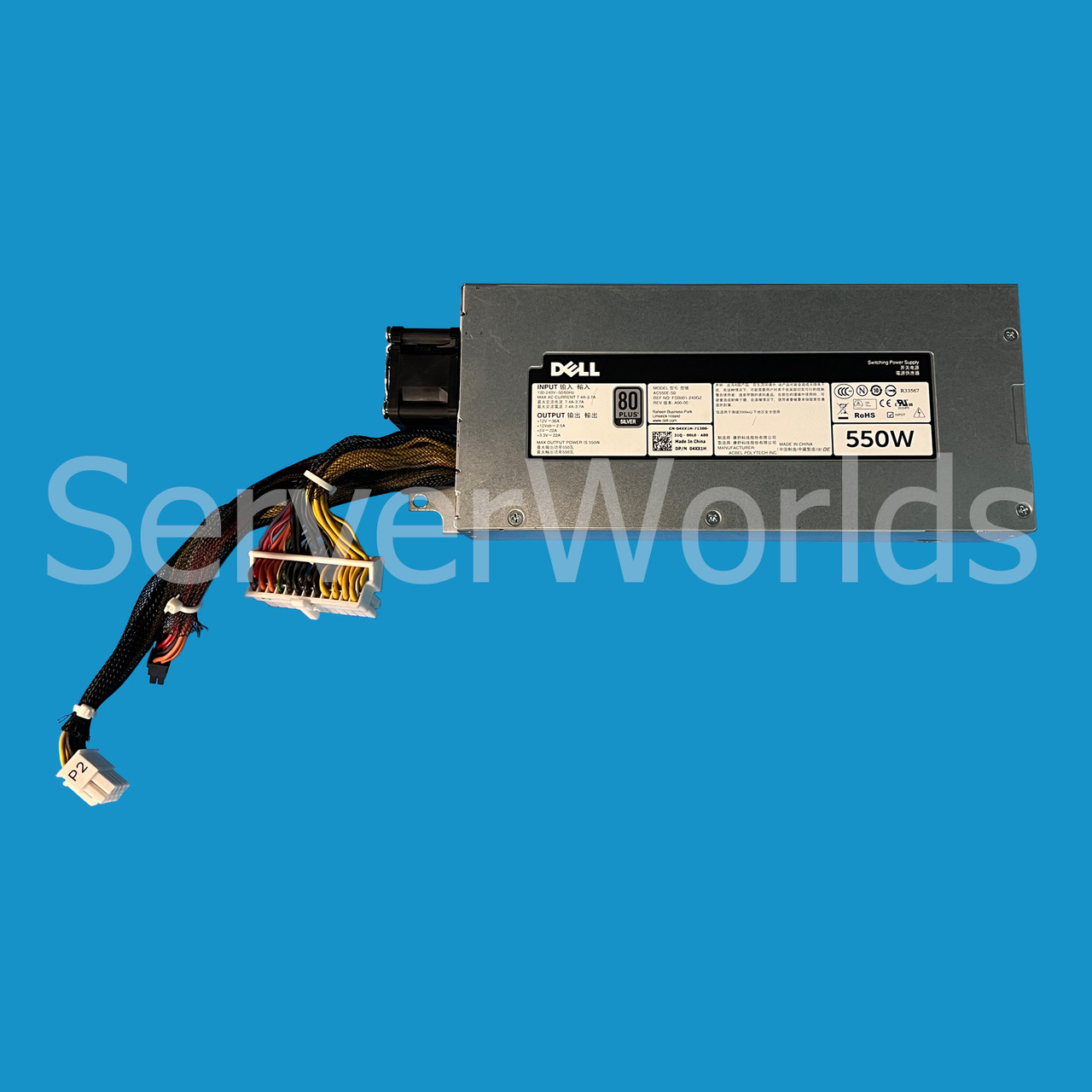 Dell 4XX1H PowerEdge Silver 550W Power Supply AC550E-S0 FSB001-240G2