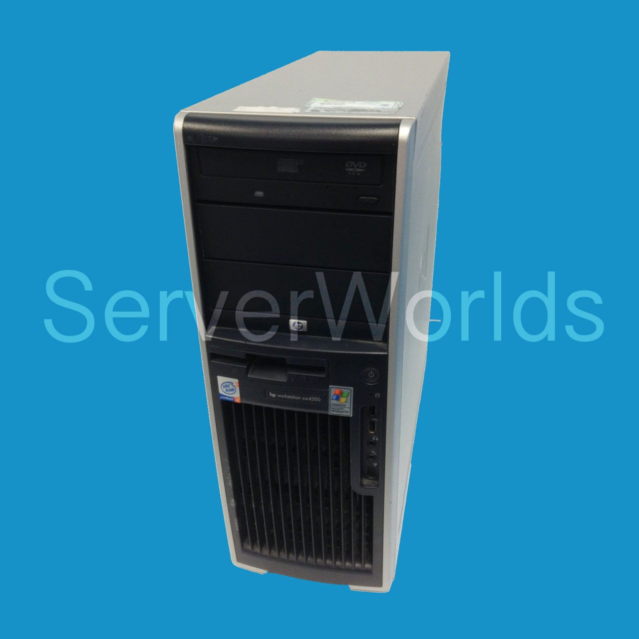 HP XW4200 P4 3.4Ghz,1GB, 80GB, DVD/CDRW