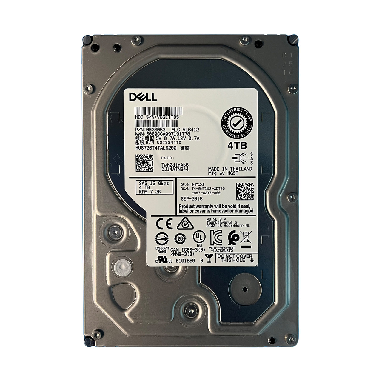Dell NT1X2 | 0B36053 | HUS726T4TALS200 - Serverworlds