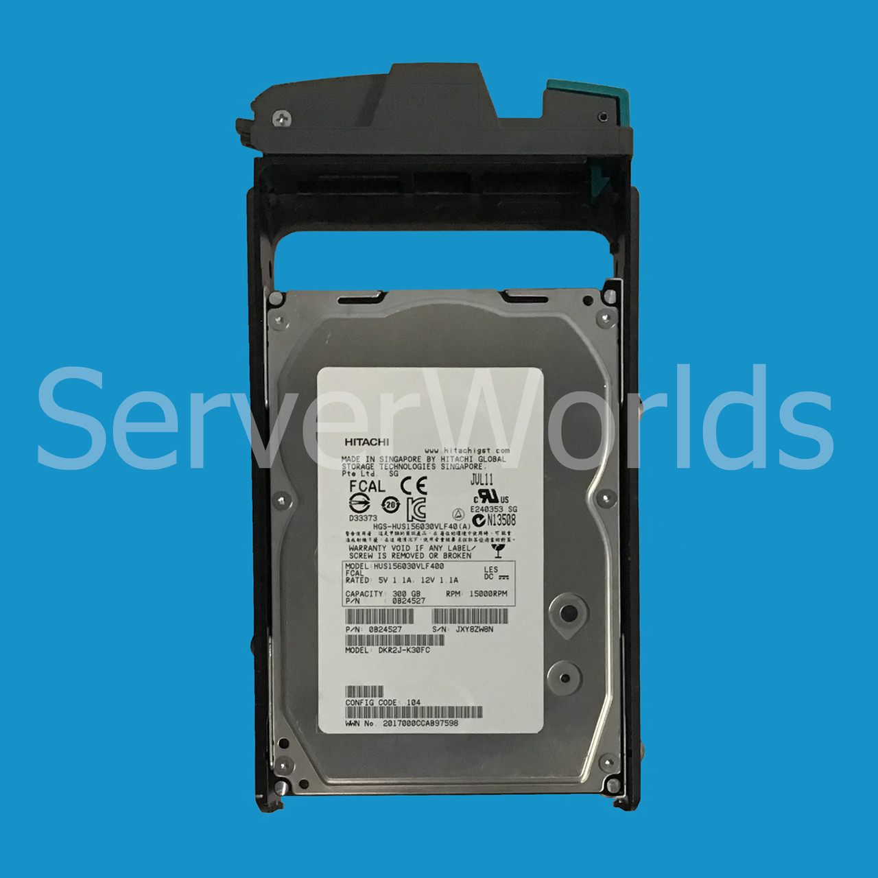 Hitachi 300GB 15K RPM Fibre Channel Hard Drive – S2G-K300FC