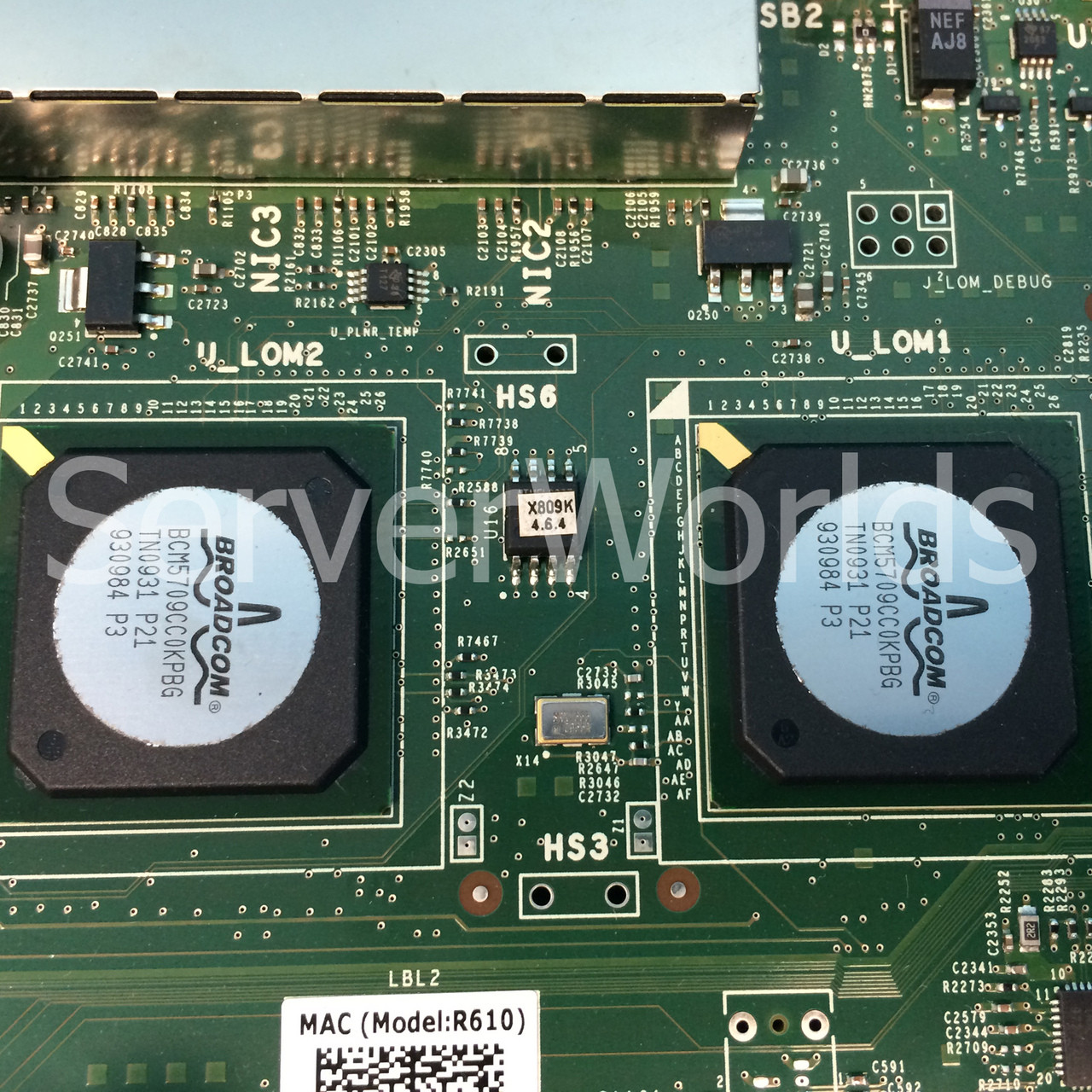 Dell K399H PowerEdge R610 System Board