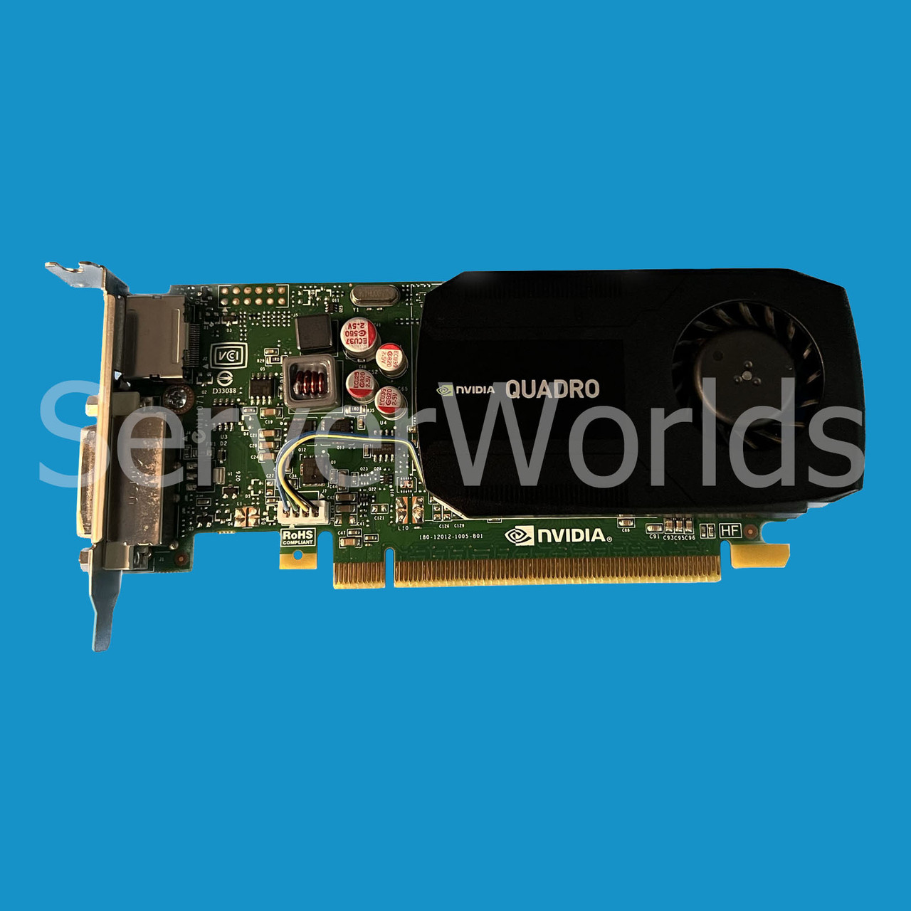 Dell F86YK NVIDIA Quadro K600 1GB Low Profile Graphics Card