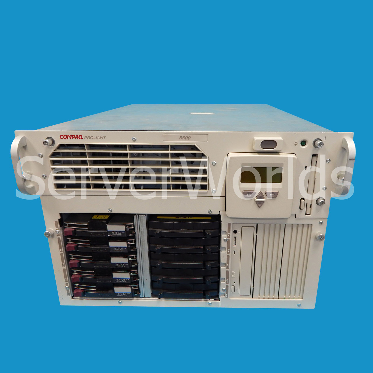 HP 100738-003 | Proliant 5500R Xeon 550 512K 256MB RAM - Serverworlds