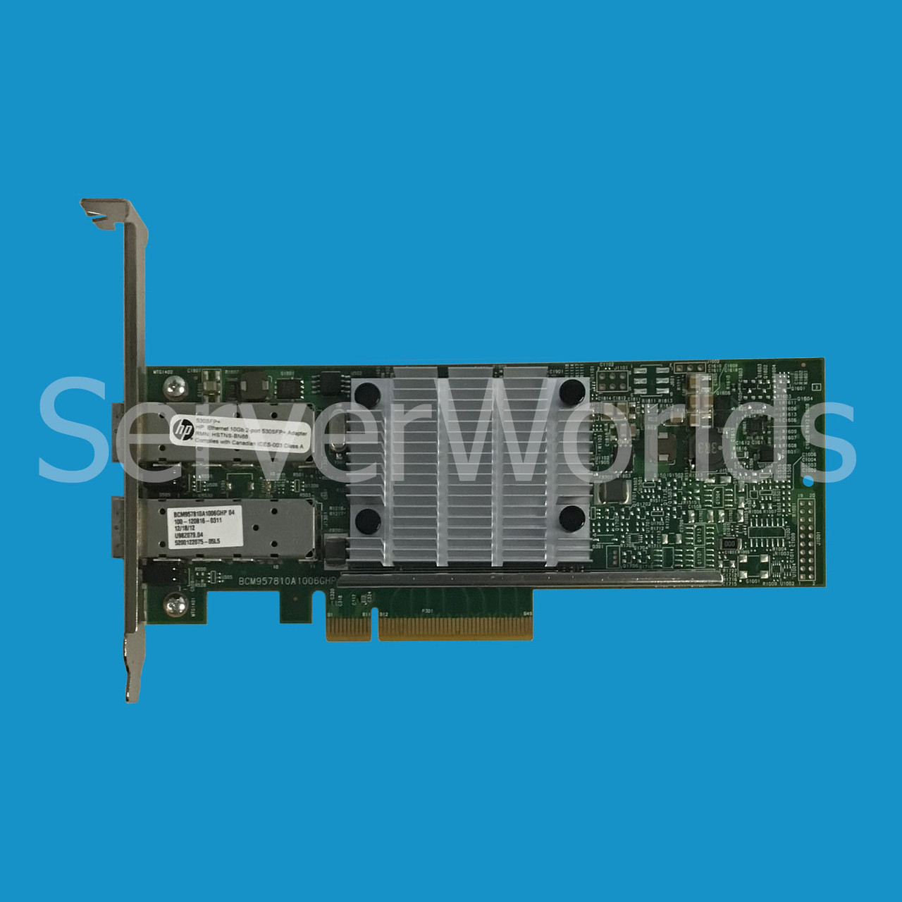 HP 656244-001 10GB Dual Port 530SFP+ adapter 652503-B21 652501-001