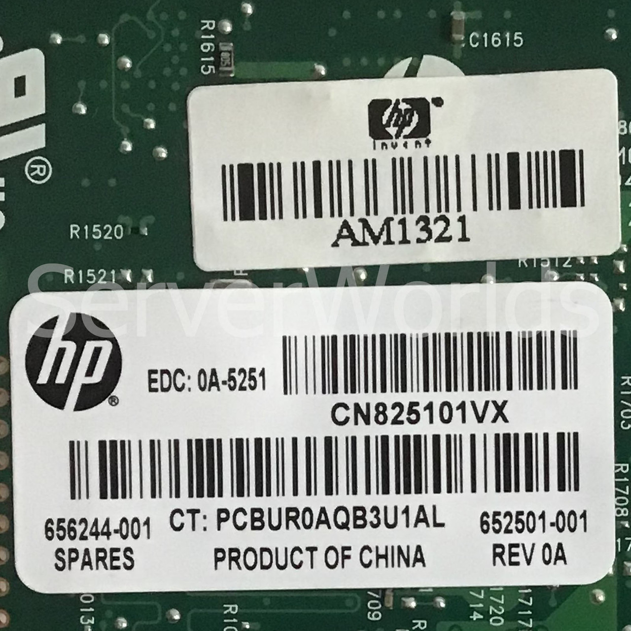HP 656244-001 10GB Dual Port 530SFP+ adapter 652503-B21 652501-001