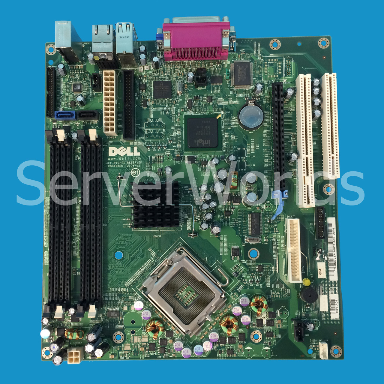 Dell FH884 OptiPlex GX620 System Board DT