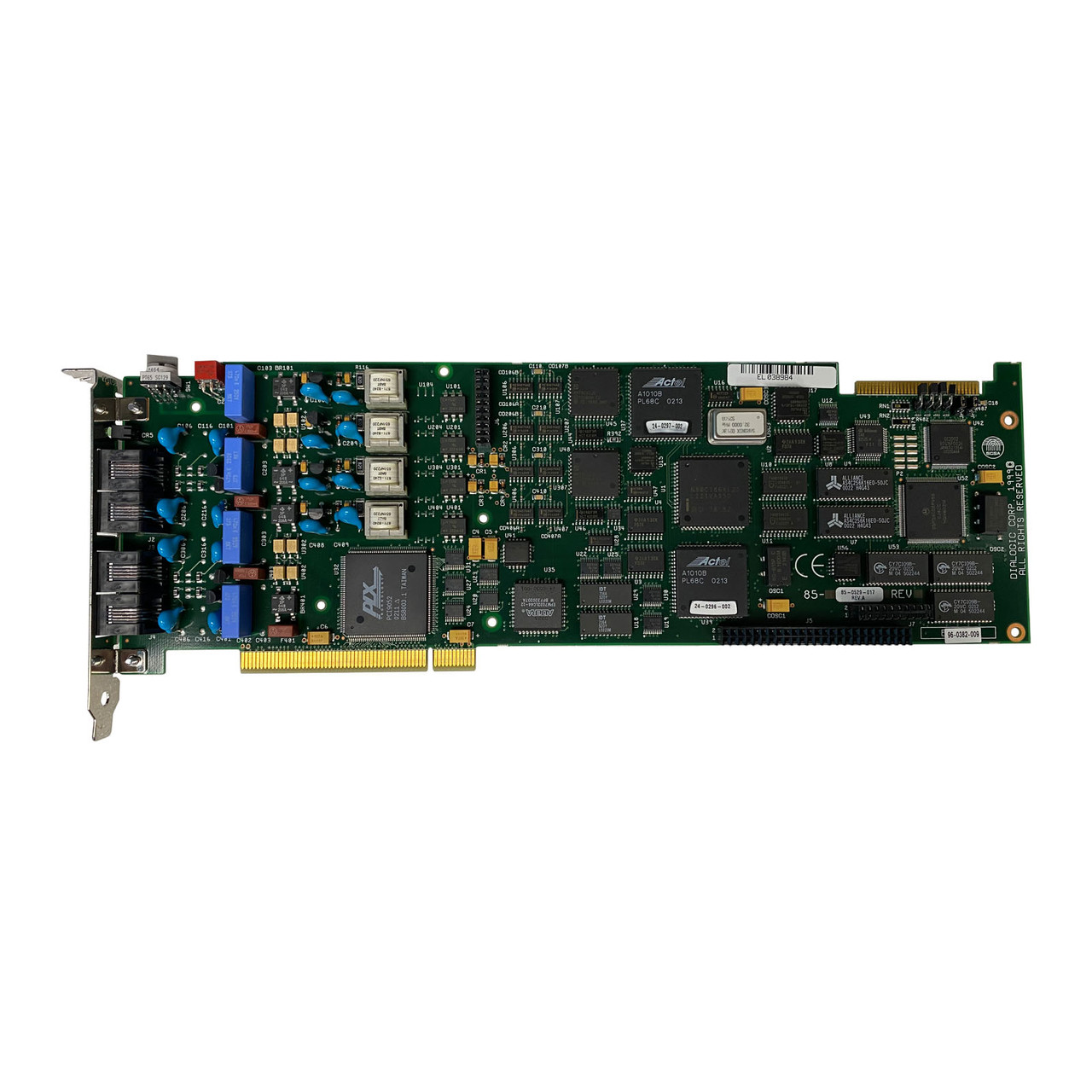 Dialogic D/41EPCI 4-Port Voice Board 85-0529-017