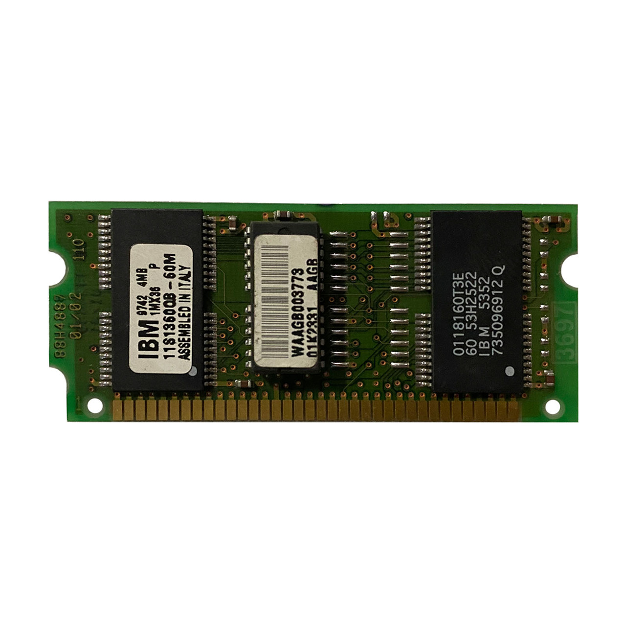 IBM 01K2331 4MB Small Outline Memory Module