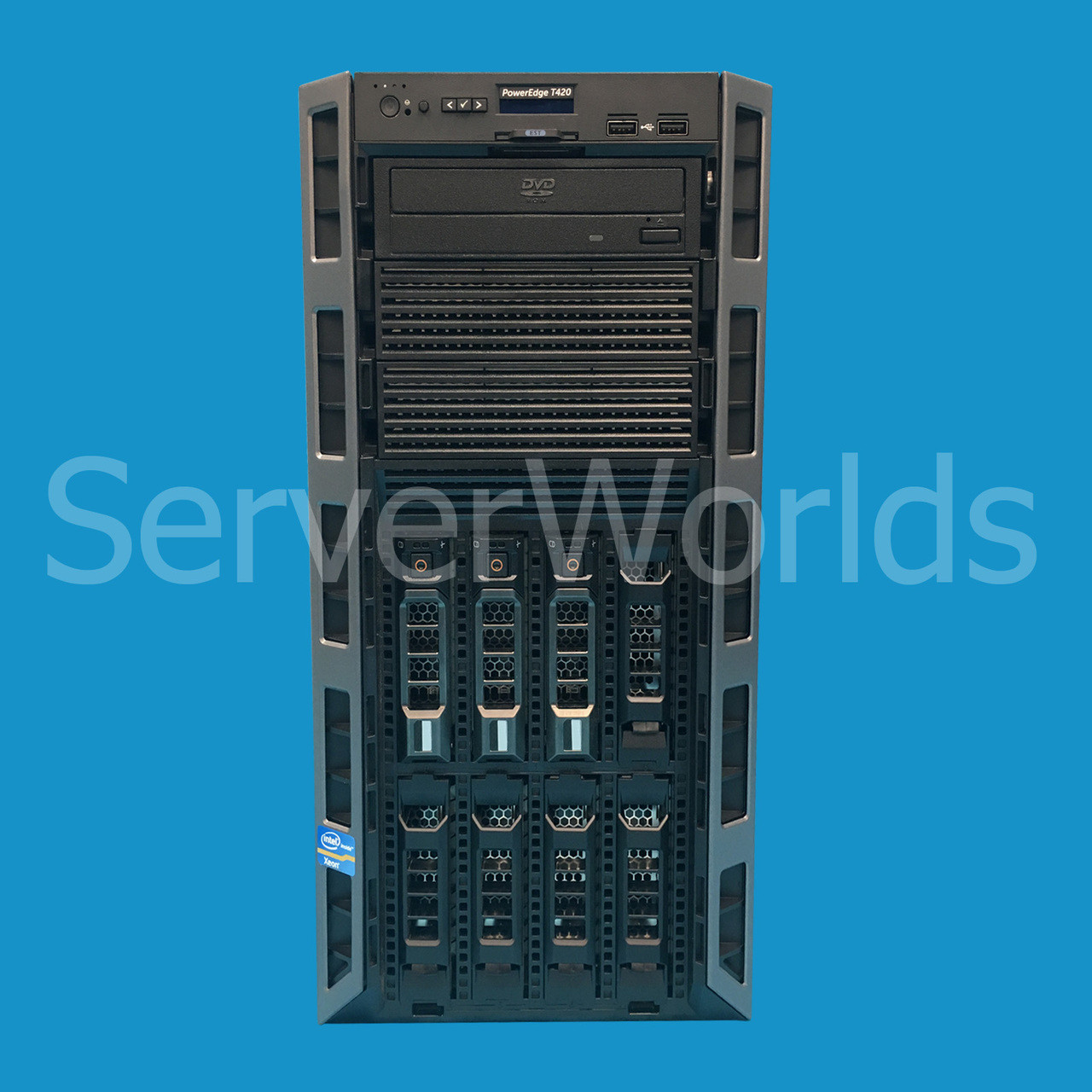 Refurbished PowerEdge T420 Tower, 2 x 8C 2.50Ghz, 128GB, 4 x 2TB