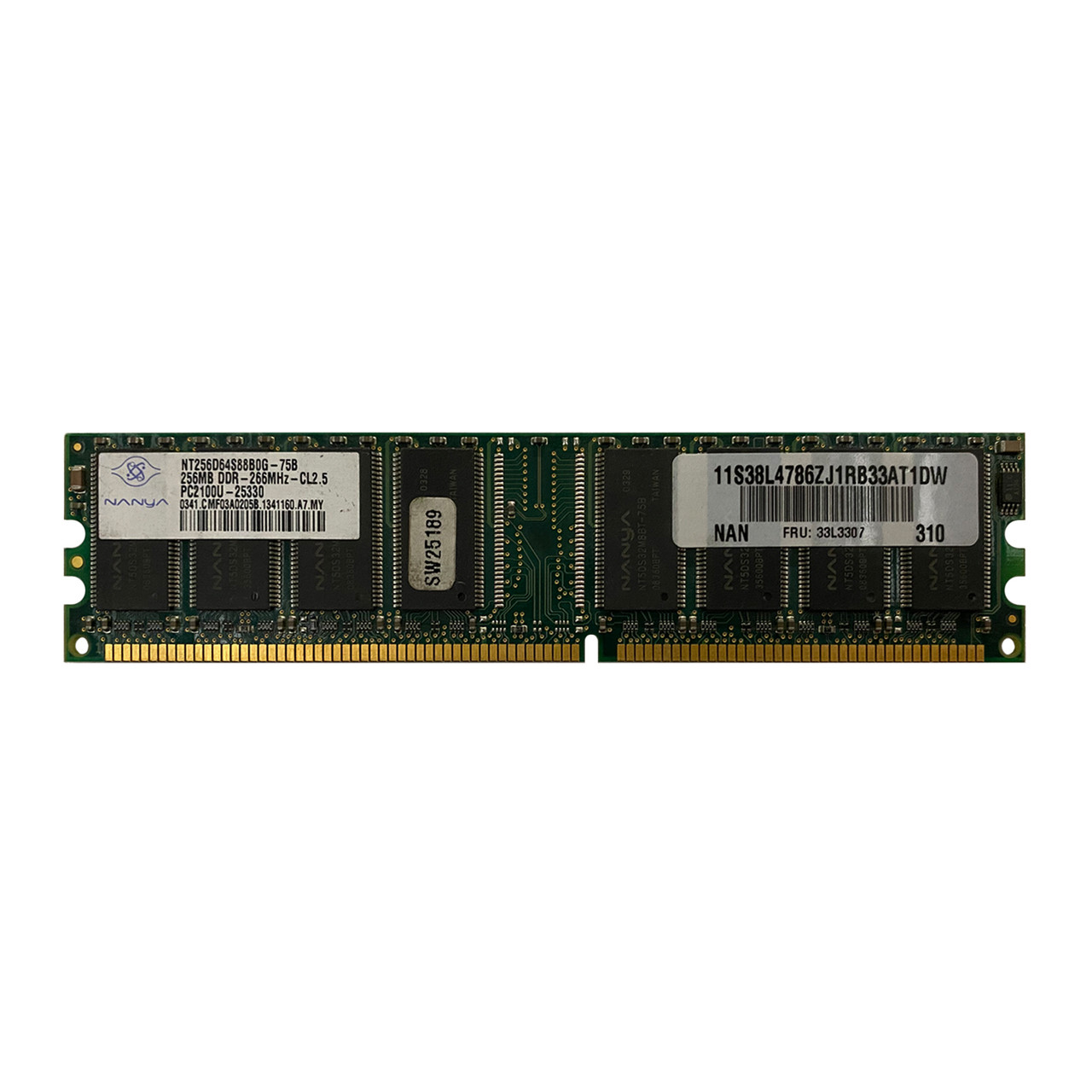 IBM 33L3307 512MB PC-2100 DDR Memory Module 38L4786