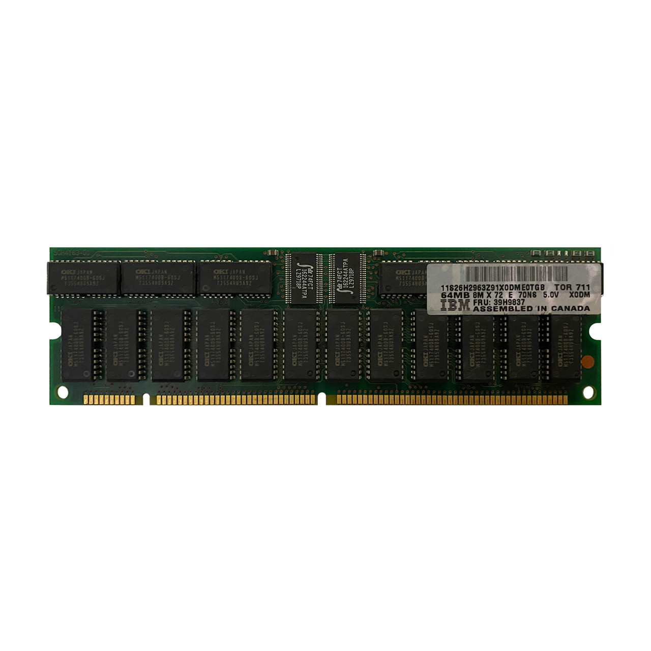 IBM 39H9837 64MB ECC Memory Module 26H2963