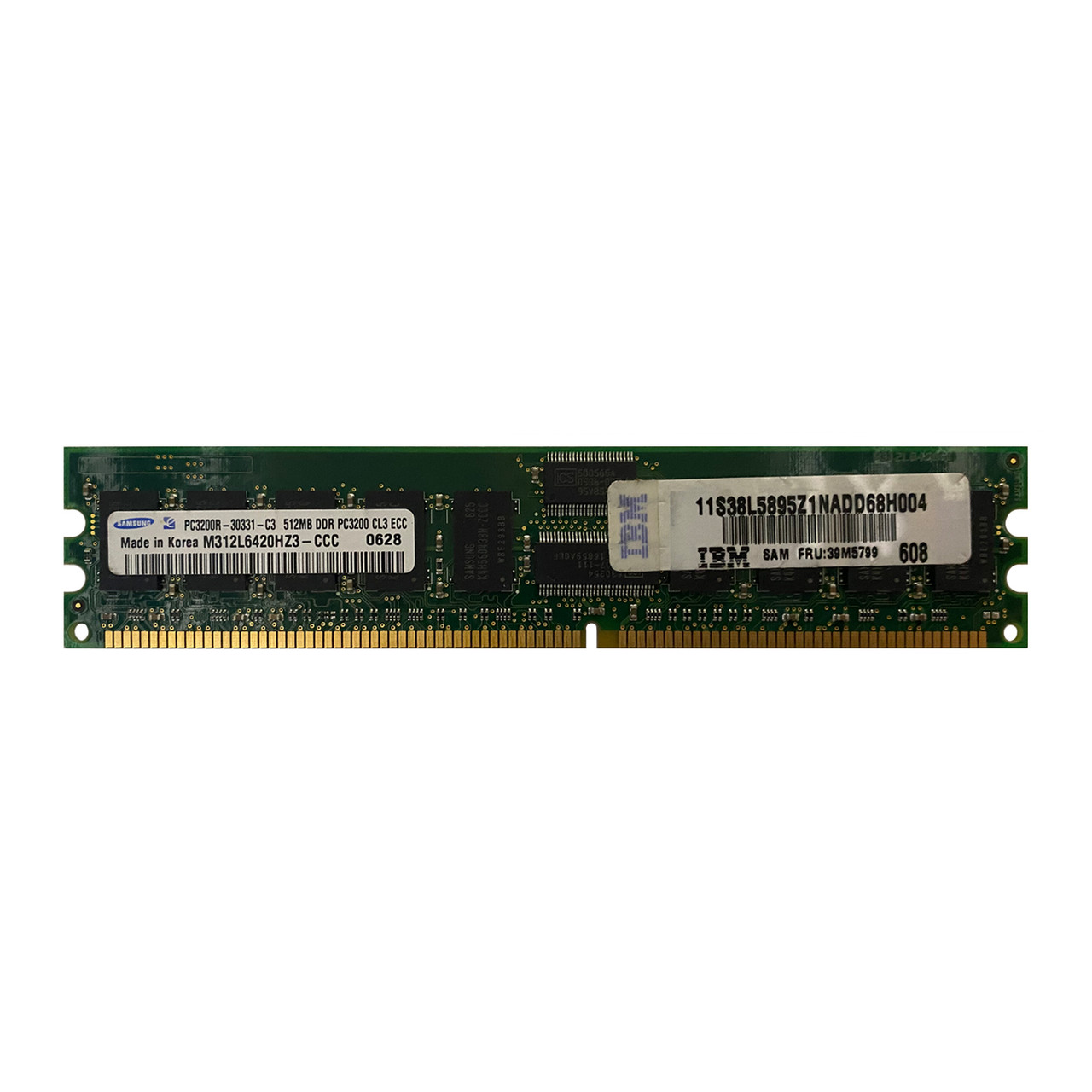 IBM 39M5799 512MB PC-3200 DDR Memory Module 38L5895