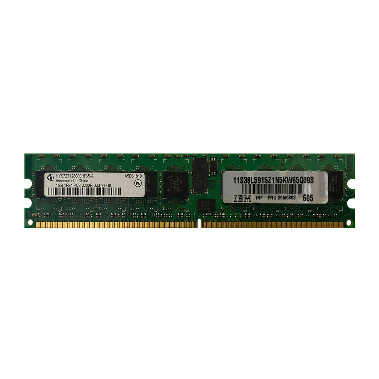IBM 39M5808 1GB PC2-3200 DDR2 Memory Module 38L5915
