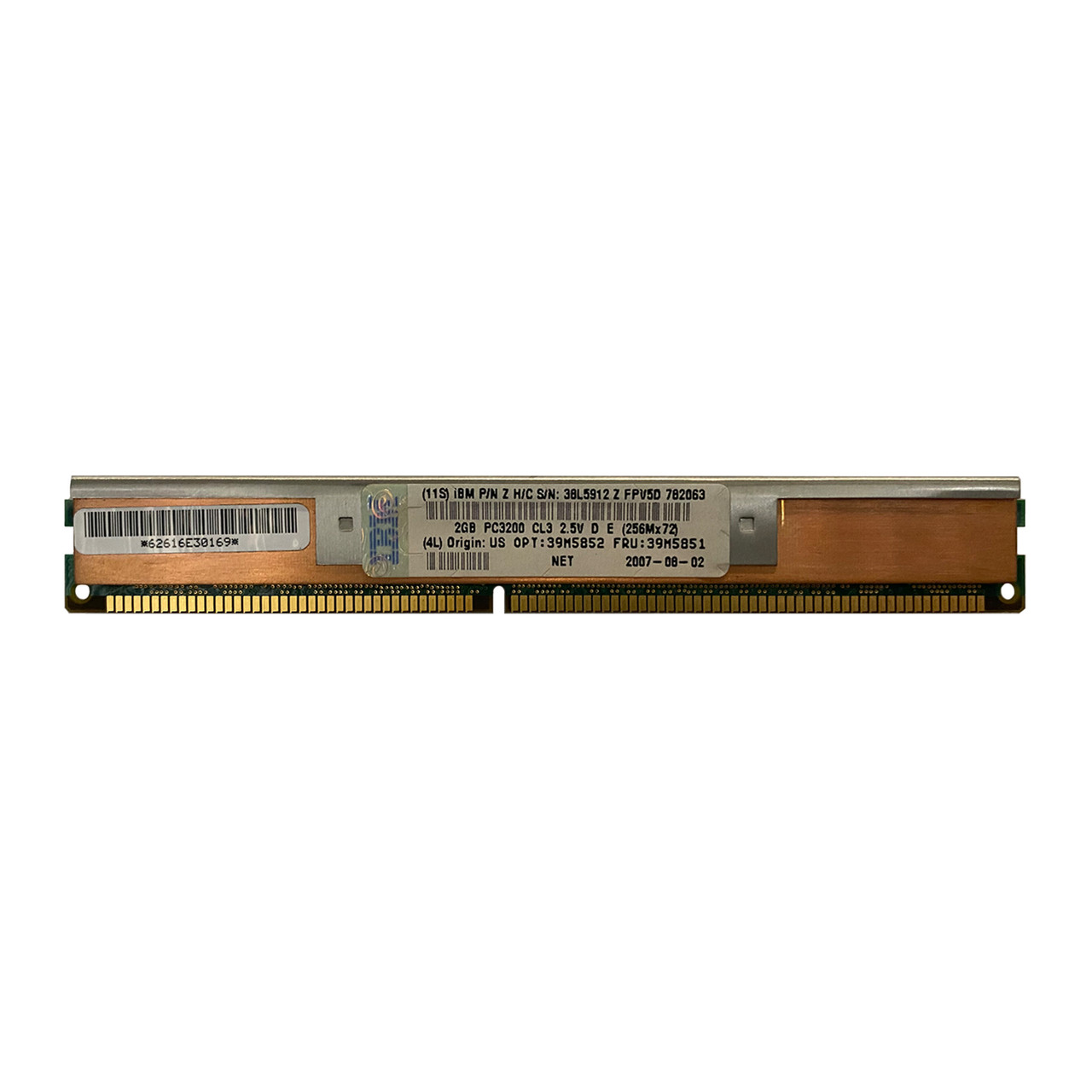 IBM 39M5851 2GB PC-3200 DDR VLP Memory Module 39M5852