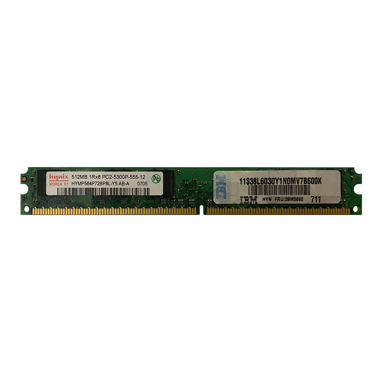 IBM 39M5860 512MB PC2-5300 DDR2 Memory Module 38L6030
