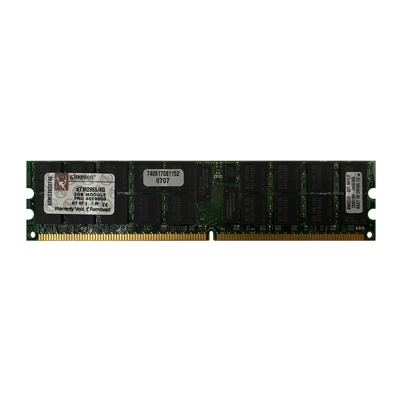 IBM 40E9000 2GB PC2-3200 DDR2 Memory Module